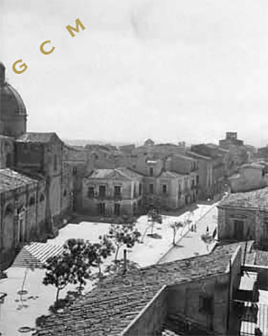 1943 - Scorcio di Gela visto dall'alto